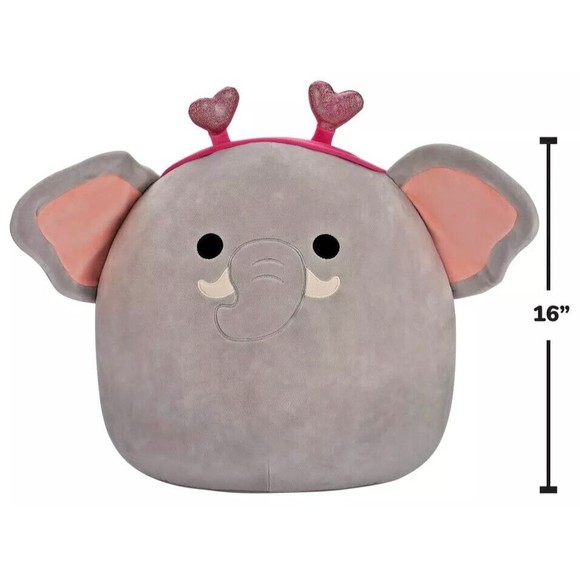 Squishmallows 16" Mila Grey Elephant Special Edition NWT - Picture 1 of 4